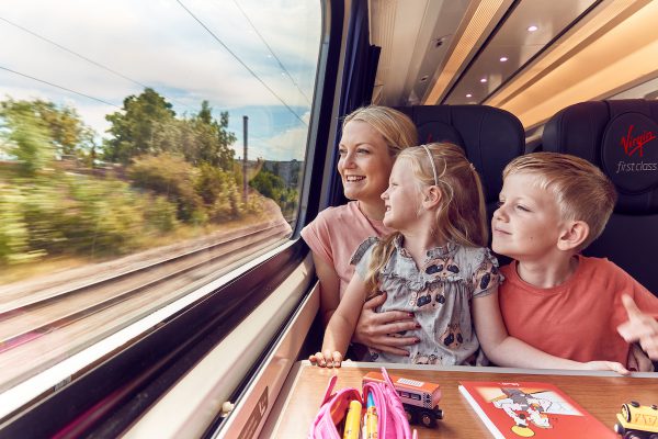 Blogger and mum of three, Becky Freeman (pictured with her children Sasha and Freddie) claims travelling on a train is the most peaceful way to start a family holiday. Virgin Trains has revealed the biggest carmageddon car arguments for parents as 3.4 million cars are predicted to hit the roads this Saturday for the summer holidays. The research also revealed 62 per cent believe arguments could have been avoided had they opted to travel by train and 46 per cent agree the train was a better experience.

PR Handout 

For further information please contact Rosie Stewart at Kaper PR at rosie.stewart@kaper.uk.com