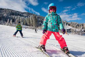 Skifahren mit Kindern